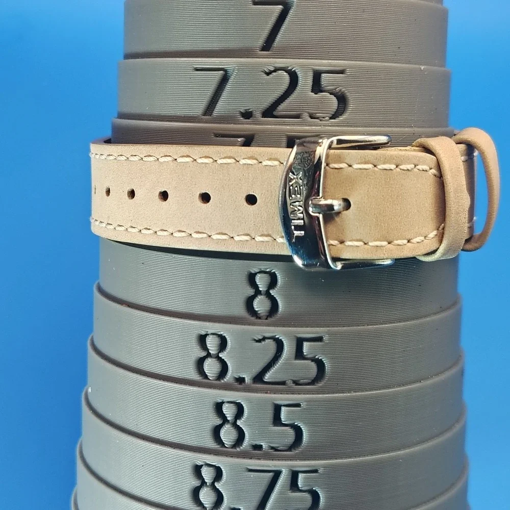2020 Timex Elegance 35mm‎ Women's Quartz Watch Silver Dial Fully Restored